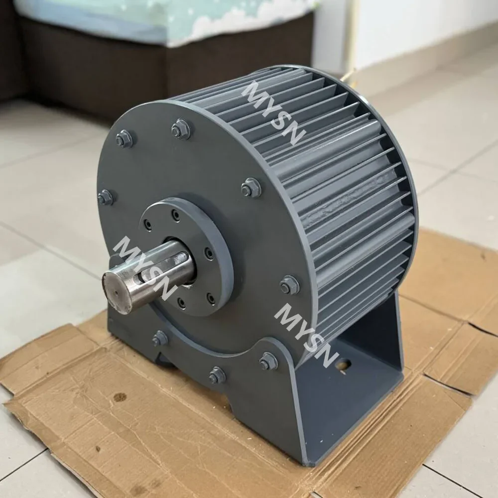 100KW 50KW Low Speed Permanent Magnet Generator 220V 380V 3 Phase AC Alternators Use For Motor Drive Water Wind Turbine