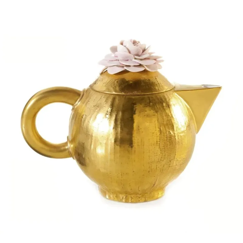 Rose 24K gold handmade Italian, European milk, tea
