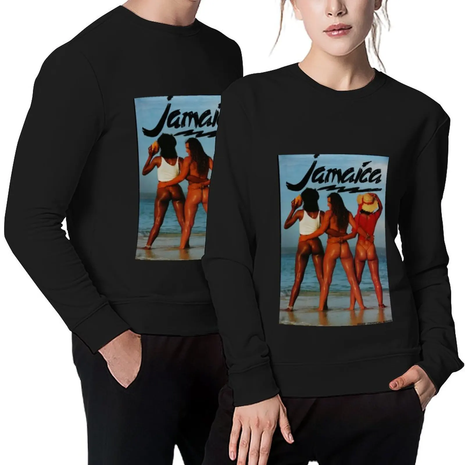 

Vintage Jamaica Tourist Board Rear Tropical Birds Pullover men's sweat-shirt autumn jacket men sweatshirt men