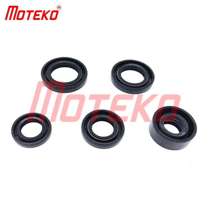BX15120266 OIL SEAL SET FOR CD70 JH70 5PCS/SET 13.7*24*5 11.6*24*10 17*29*5 18.9*30*5 12*21*4