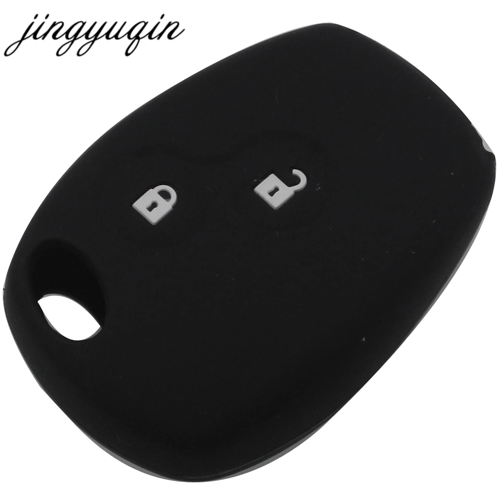 jingyuqin Silicone Key Case For Renault Megane Modus Laguna Duster Logan DACIA Sandero Fluence Clio Kango for Niaan Almera Opel