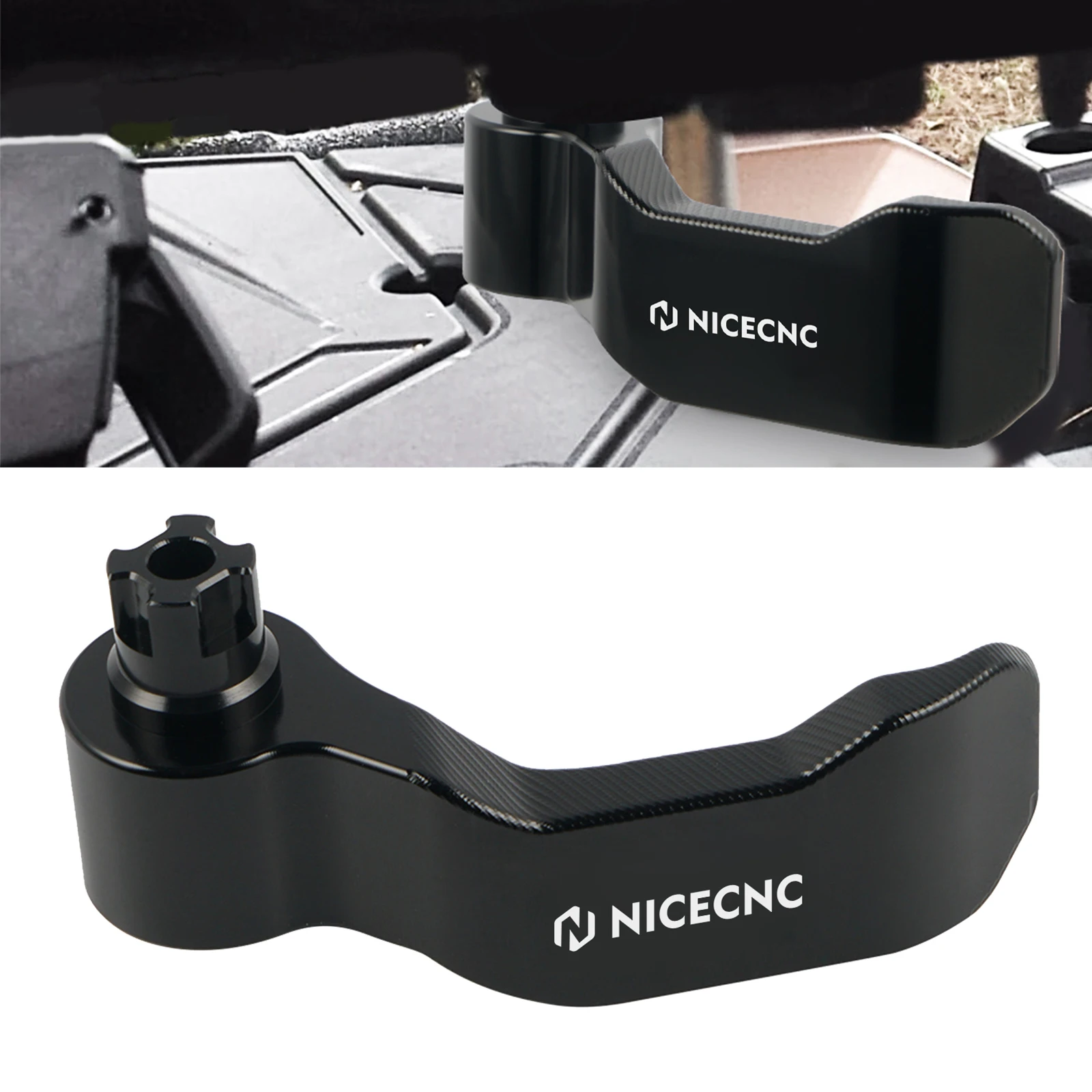 NICECNC 6061-T6 Aluminum Thumb Throttle Lever CNC Mahined For Polaris Sportsman 450 570 1000 Scrambler XP 1000 Repalce 2010436