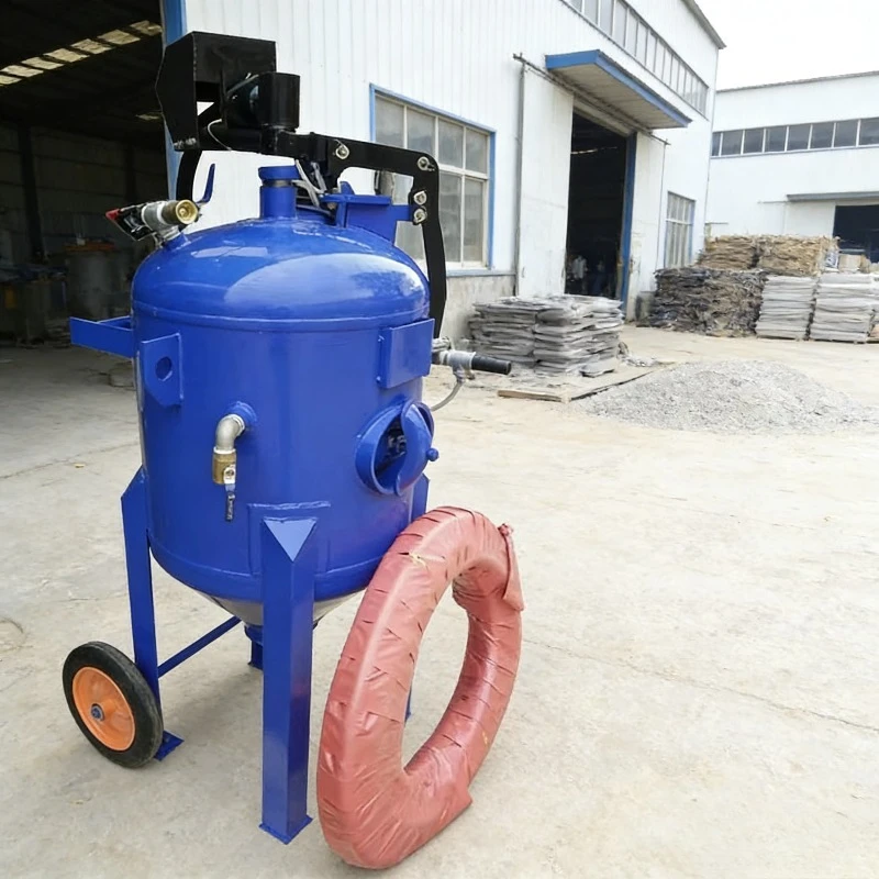 

Customized Quick Delivery of High Pressure Water Sand Blast Machine Low Price Portable Sand Blasting Machine Hand Switch