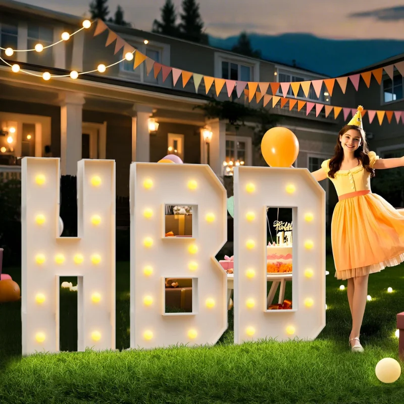 Lettere Luminose DIY da 120CM/ - Light Up Letters Marquee recensione e prezzo