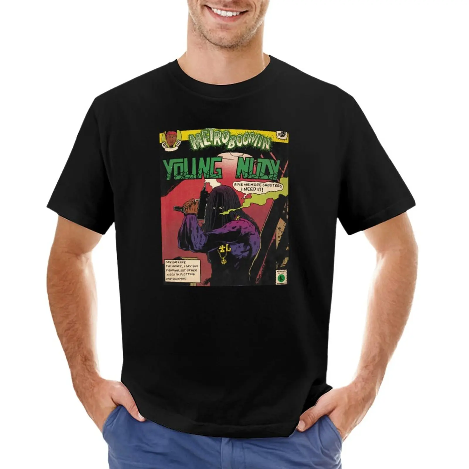 

metro boomin T-Shirt quick-drying plus size tops customs aesthetic clothes plain white t shirts men
