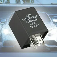 Relé de intermitente LED electrónico para coche, accesorio Universal de señal de giro, Fix Hyper Flash, 5 pines, EP27, FL27, 1 unidad