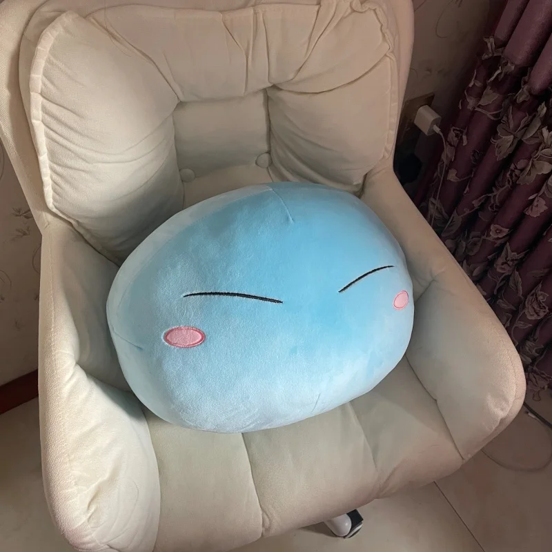 Rimuru Randapparatuur Slime Kussen Kussen Demon Lord Cute Lord Dango Ronde Pluche Bal Anime Pluche Pop Collectie Speelgoed Cadeau