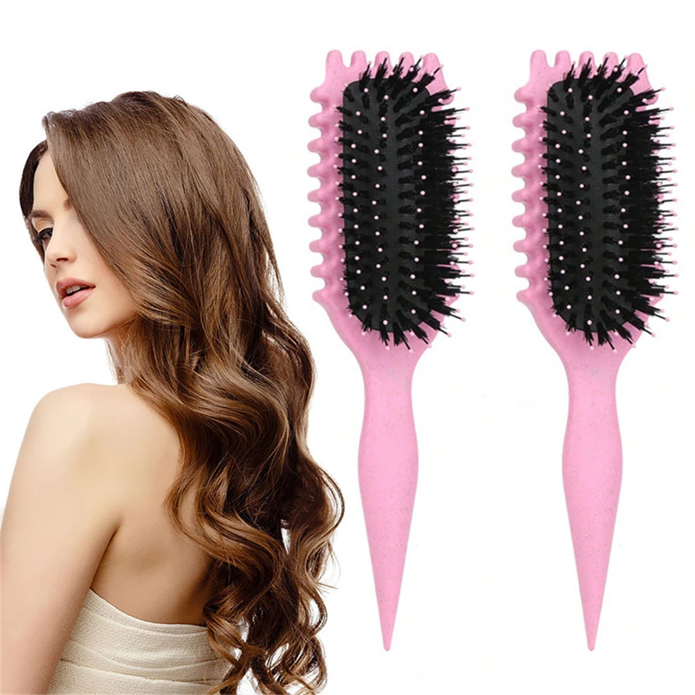 

1pc Fashionable Massage Air Cushion Comb Bouncing Style Curly Hair Cushion Comb Scalp Massage & Curling Hair Styling Tool