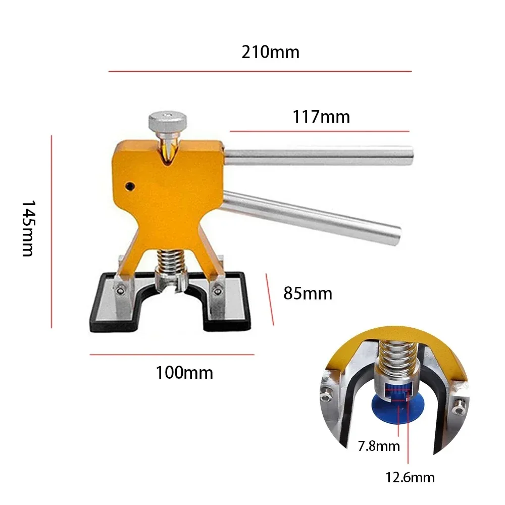 Car Dent Puller Repair Tool Mechanical Sheet Metal Slide Auto Dent Cars Paint Body Tools Suction Puller Kit Car Body Repair Part