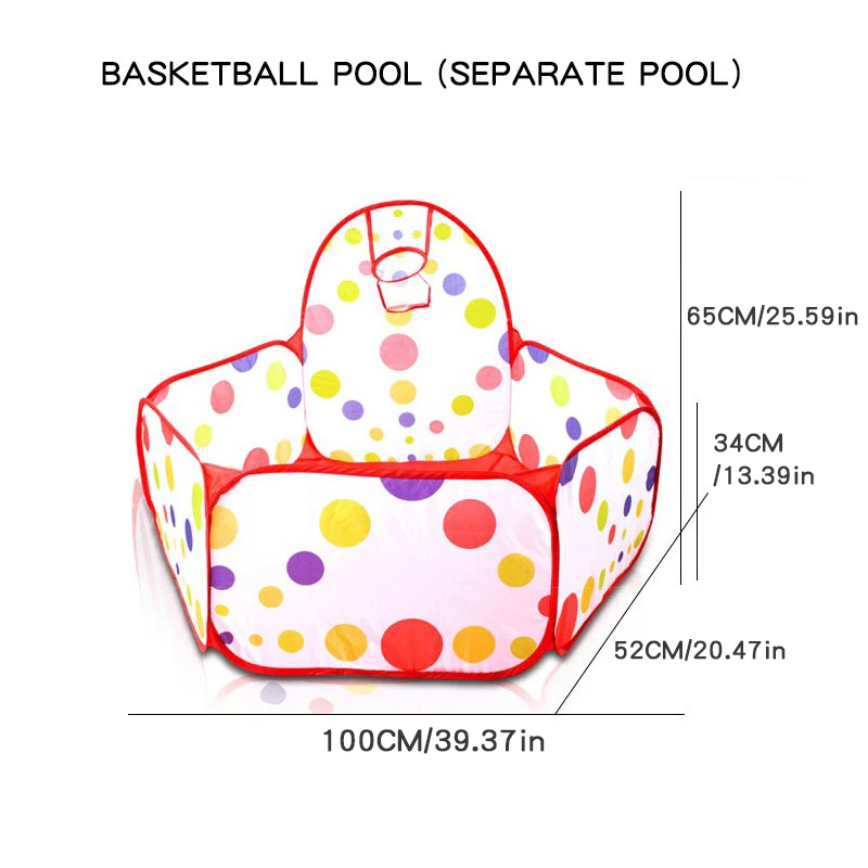0.9M, 1M, 1.2M, 1.5M, Foldable Baby Ocean Ball Pool, Children'S Tent Game Pool, Baby And Child Pitcher Pool