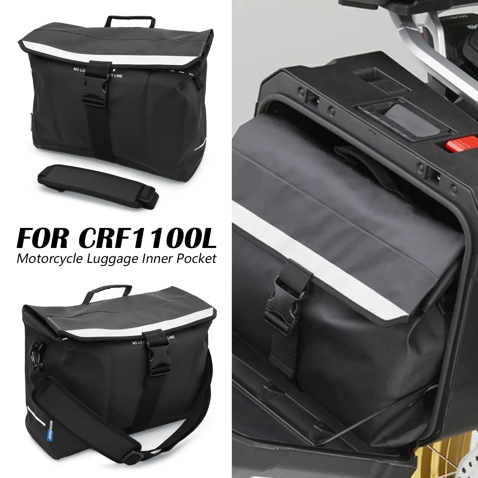 Motorycle Side Case Pannier Liner Bag Kits Borsa Valigia Flank Shield Bags For Honda CRF1100L Africa Twin CRF 1100 L 2020-2026