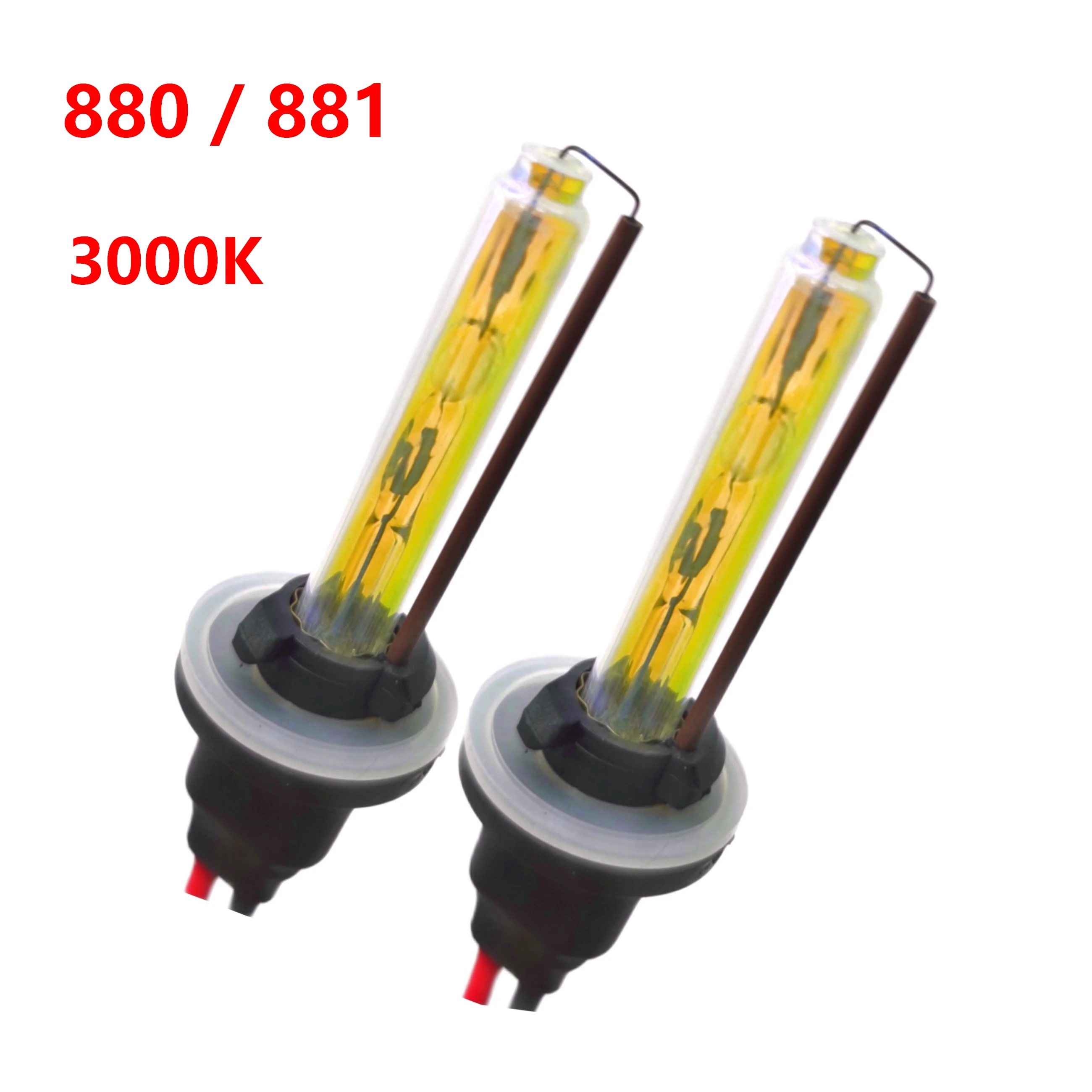 Ampoules Dorées 3000k, H1, H3, H7, h8, h9, H11, HB3, HB4, 9005, 9006, 880, 881, SG, Jaune, 12V, Lumières de Sauna HID, Voitures, Phares Antibrouillard SG