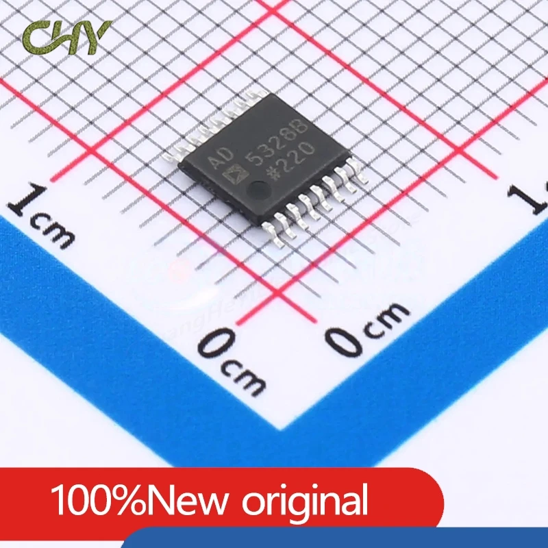 5Pcs/Lot AD5328BRUZ REEL7 2 5V to 5 5V 8 Channel 8 10 12 Bit Voltage Output DAC TSSOP16 Surface Mount