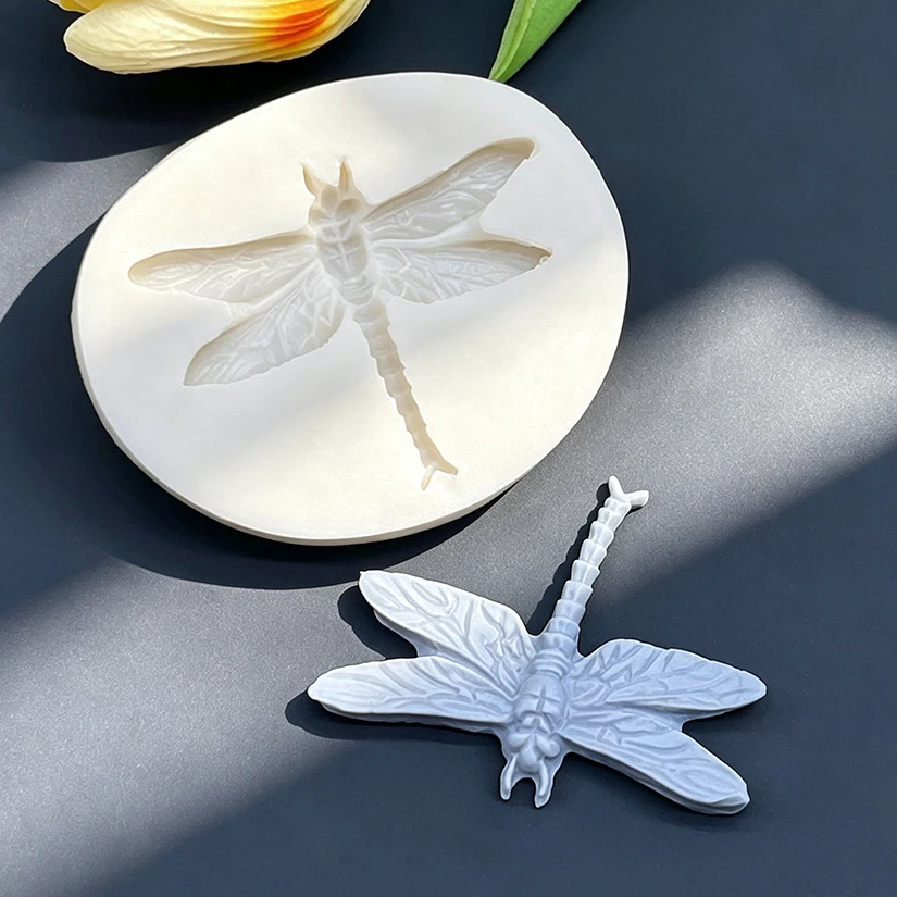 Dragonfly Silicone Sugarcraft Mold Resin Tools Cupcake Baking Mould Fondant Cake Decorating Tools