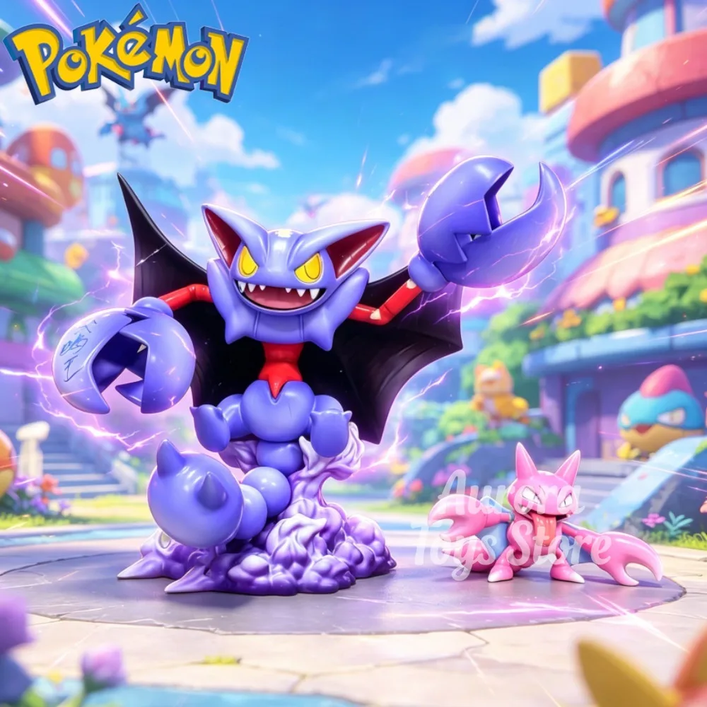 Anime Pokémon Figur Gliscor und Gligar Actionfiguren PVC Desktop-Ornament Sammlermodell Spielzeug Geschenke 3-11cm