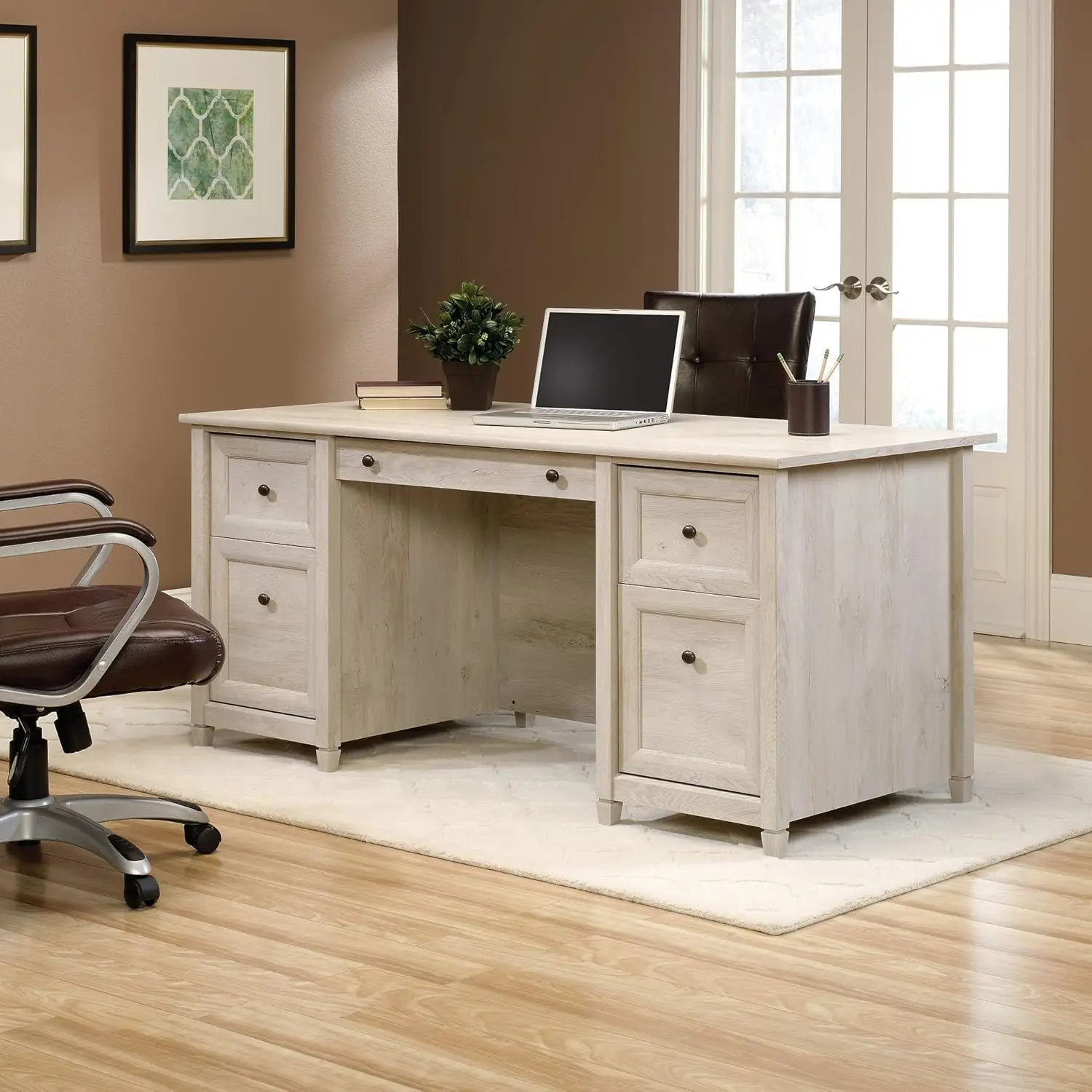 Edge Water Executive Desk, L: 65.12