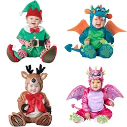 Happy Flower Clothes Carnival Baby Boys Girls Halloween Bat Vampire Costume Romper Kids Clothing Set Toddler Clothes