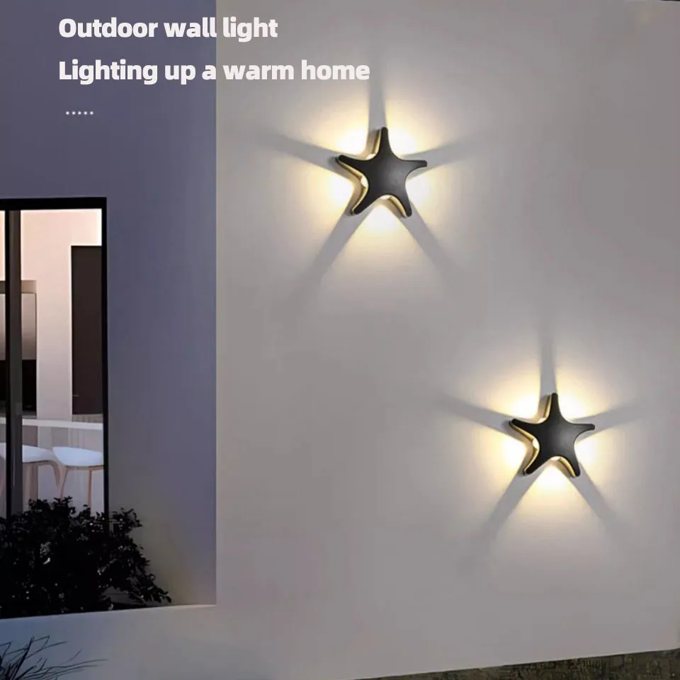 Outdoor Waterproof Wall Light Creative Design Corridor Bedroom Background Wall Decor Wall Lamp Home Fixture Lighting