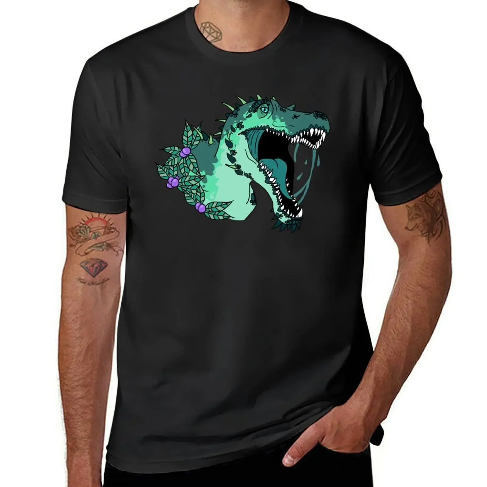 Spinosaurus T-Shirt kawaii clothes anime tshirt plain black t shirts men