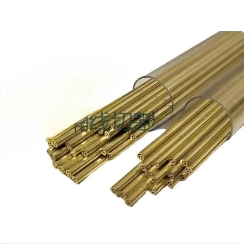 

1.0-3.0mm x 400mm for EDM Drilling Machine Brass Electrode Tube Multihole
