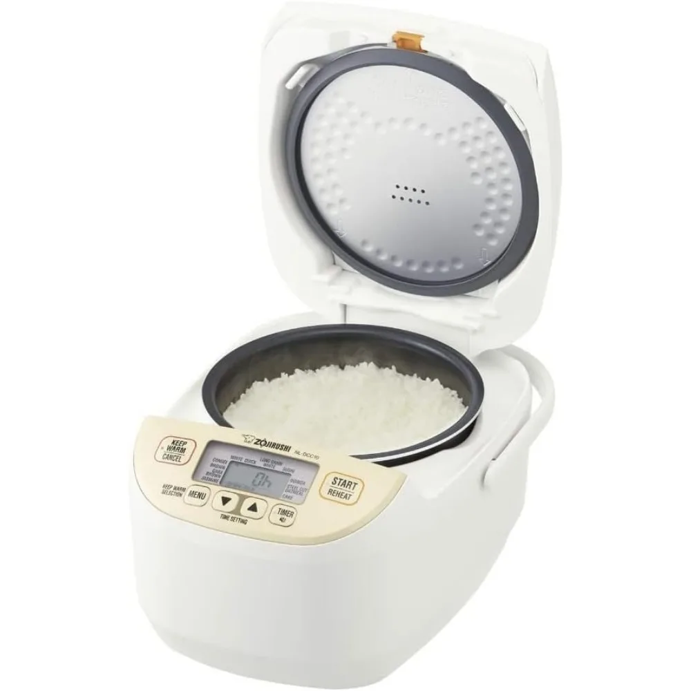 Micom Rice Cooker and Warmer, NL-DCC10CP, 5,5 copos, Pearl Beige
