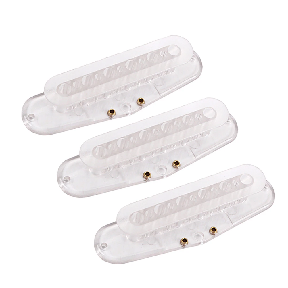 

3 Pcs Pickup Module Sensitive Humbucker Bobbin Electric Guitar Parts Covers Bridge Spool