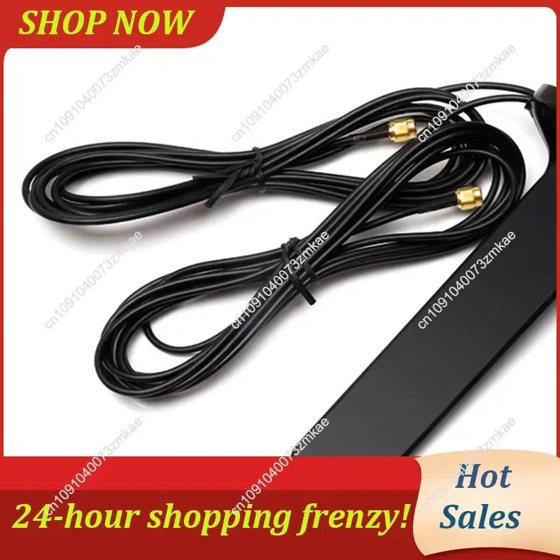 デイリーセール 5X GSM 4G 5G アンテナ 600-6000Mhz 12Dbi 高利得オムニ磁気ベース空中 CPE Huawei 用 (SMA オス)