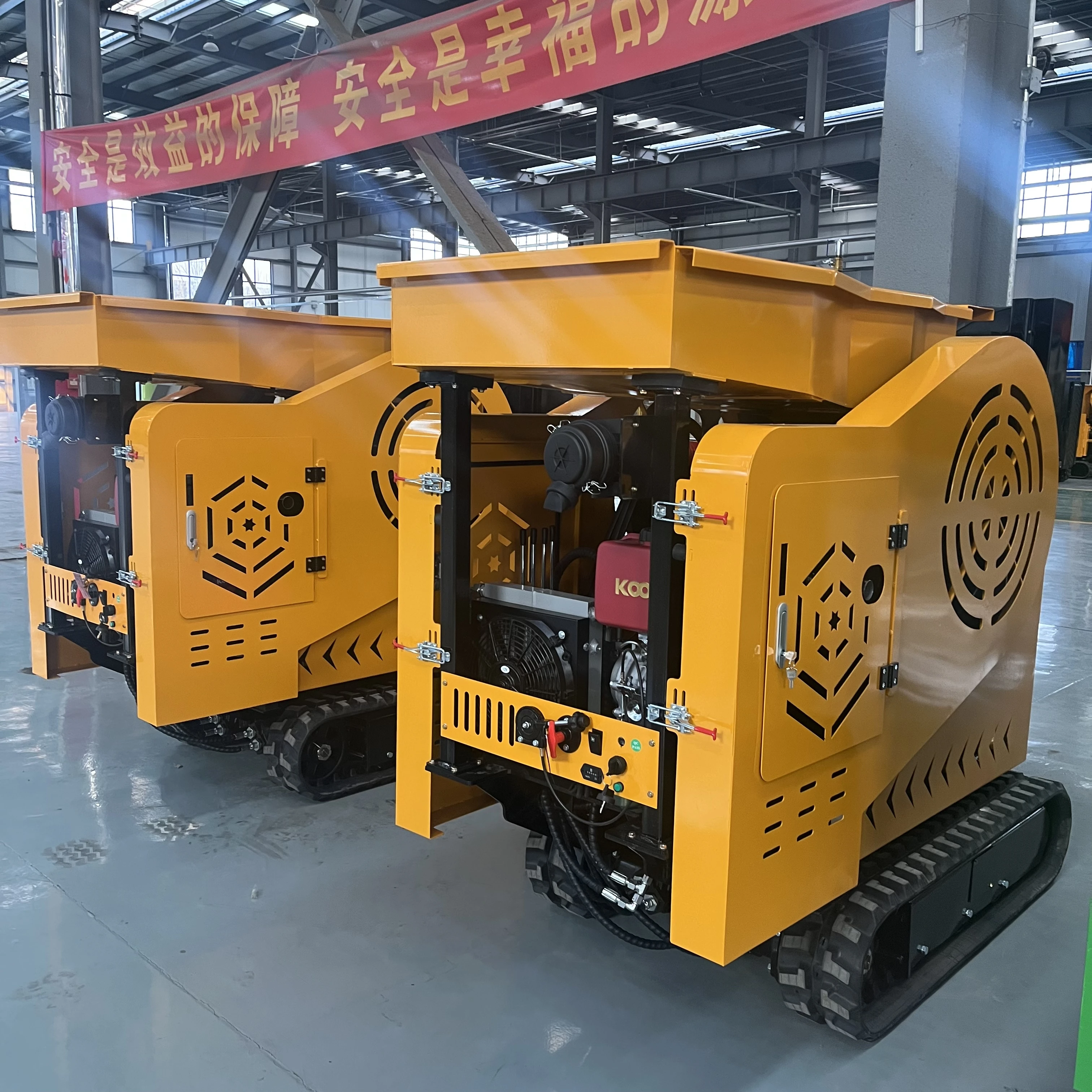 Customized High Walking Speed And Climbing Abillty Stone Crushing Equipment Mini Crawler Mobile Jaw Crusher YG-430 Stone Rocker