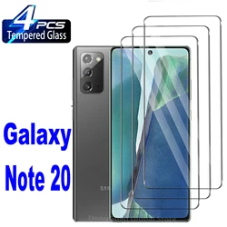 1/4Pcs Tempered Glass For Samsung Galaxy Note 20 Screen Protector Glass