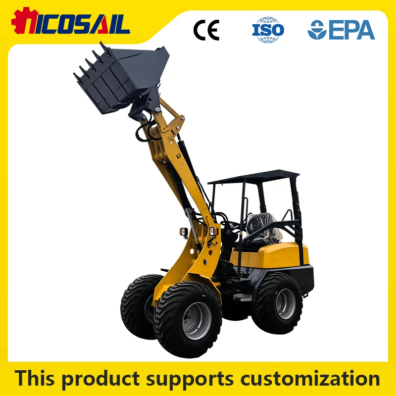 

Euro 5 & EPA Approved ZL918 Telescopic Boom Loader 800kg for Farm & Garden