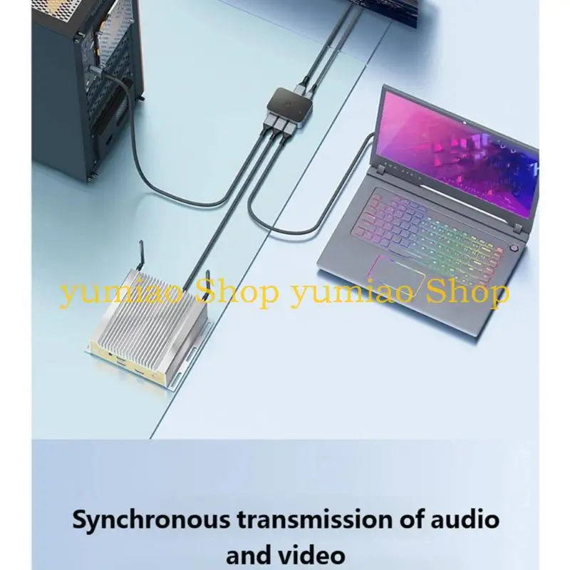 587B Professional  8K60Hz Switching Bidirectional Function for Transmissio