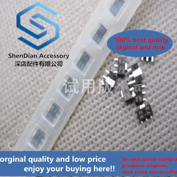 20pcs only orginal new SMD transistor RD6.2P SOT89 6.2V regulator Zener screen printing 6.2 SOT89 regulator tube