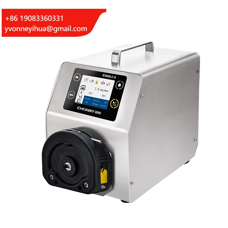 

CHONRY BT600LC-S Lab Peristaltic Pump Price Simple Servo Motor Speed Adjustable Used To Transport Mechanical Grinding