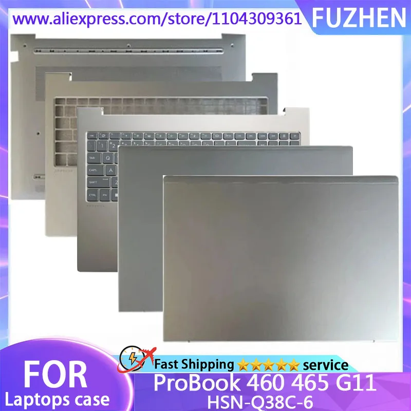 New For ProBook 460 465 G11 HSN-Q38C-6 Laptop LCD Back Cover/Palm Pad/Keyboard/Bottom Cover/Top Cover Replacement Cover