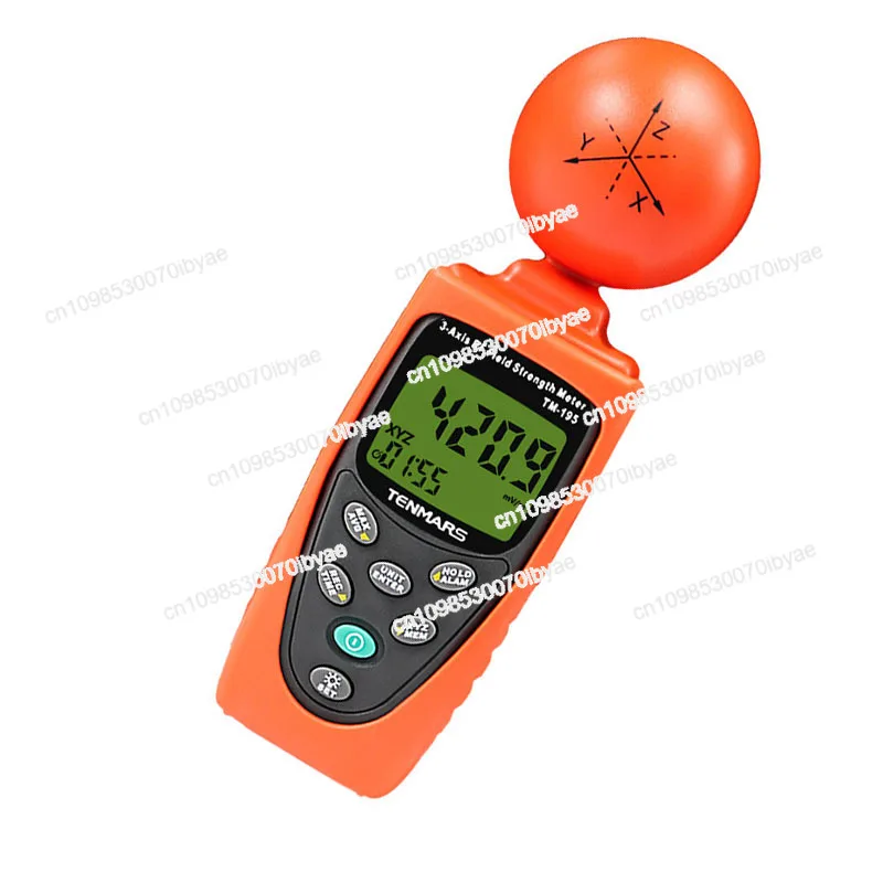 

TM-195 3-Axis RF Field Strength Meter High-frequency Electromagnetic Radiation Detector