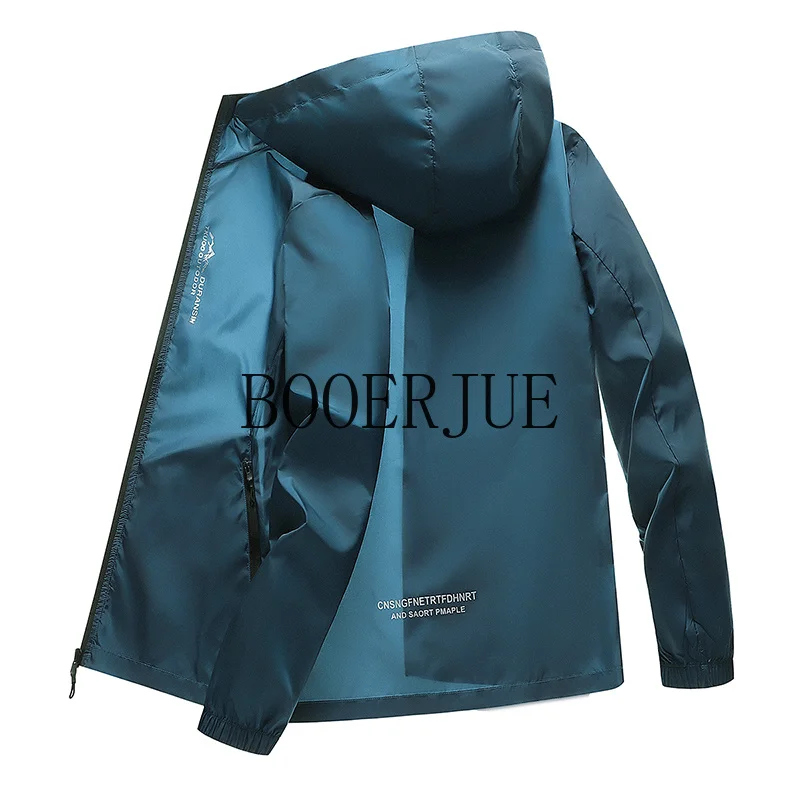 Outdoor Hiking Sports Summer Men Waterproof Hiking Jackets Windproof Camping Windbreaker Fishing Trekking Running Jacket Unisex