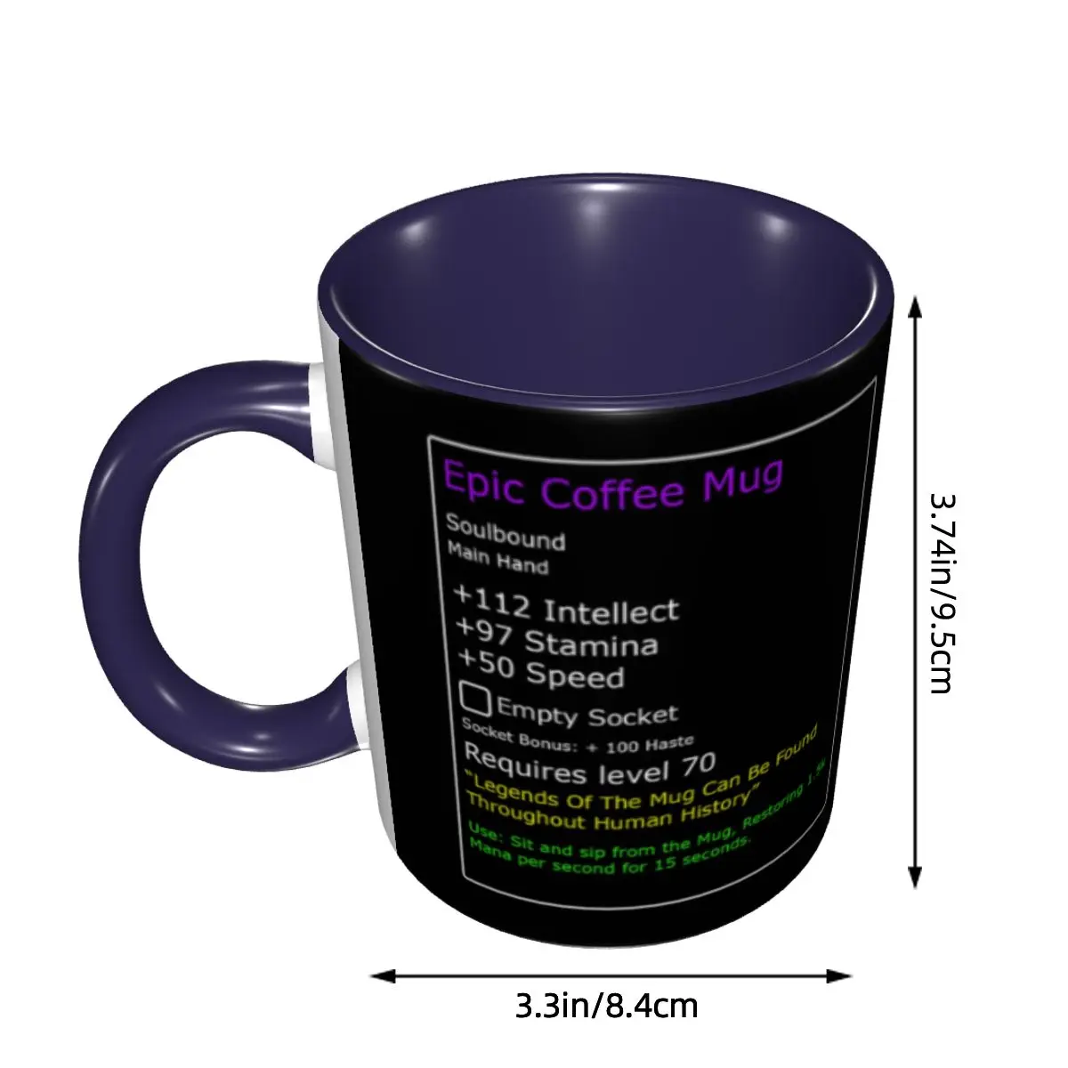 Personalized Warcrafts Coffee Mugs DIY Ceramic Tea Milk Cups 2