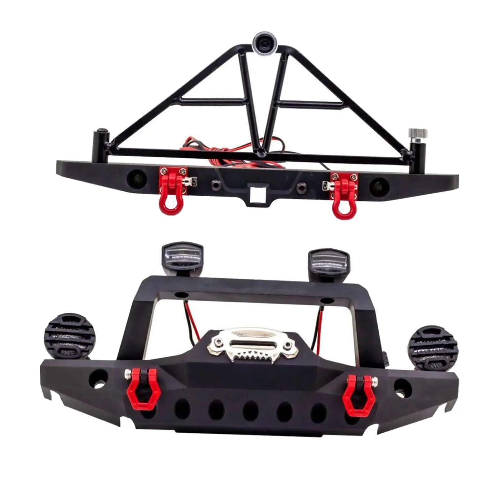 RC Crawler Bumper for Axial SCX10 1:10 Scale Model Car DIY Accessory