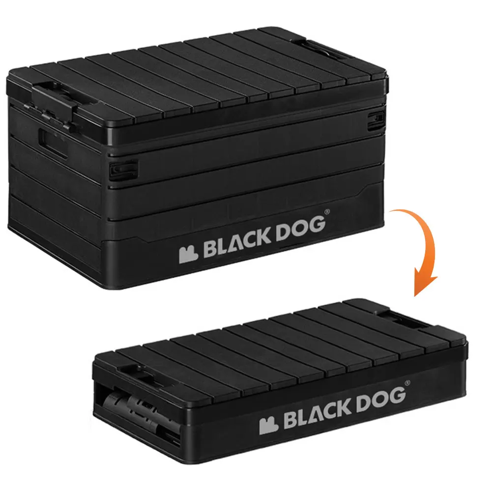 

60L Camping Storage Box Large Capacity Foldable Storage Bin Multifunctional Portable Picnic Box for Home Outdoor