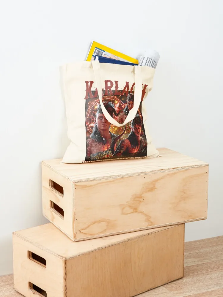 Karlach Tote Bag canvas tote Candy bags personalized tote bag Canvas