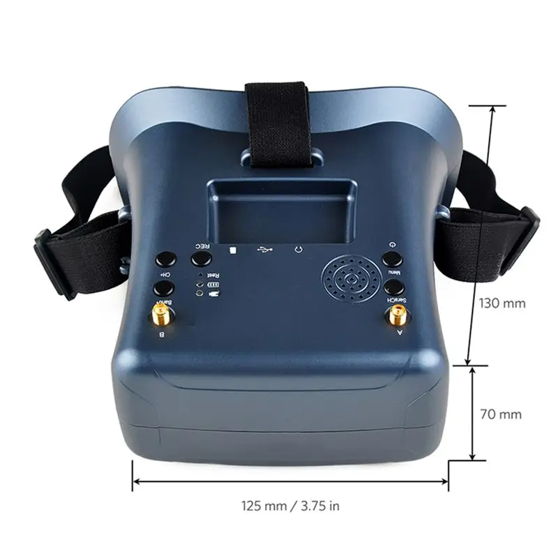 CYGJ-40Ch Receiver With DVR 3.7V/2000Mah Battery 4.3 Inch HD LCD 16: 9 For Racing Drone Bwhoop Drone
