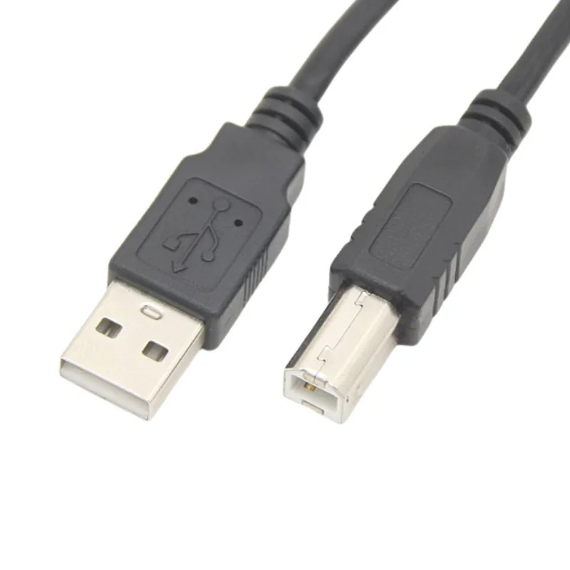 5pcs 3M 5M USB 2.0 A type Male to USB B Type Male USB-B Printer Scanner Hard Disk cable 30cm 0.3m 150cm 1.5m 0.5m 50cm