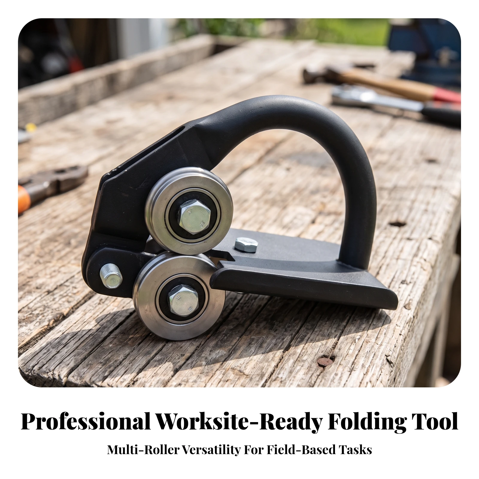 Sheet Metal Edging Tool Ergonomic Sheet Metal Beading Tool Heavy-Duty Comfortable for Metalworkers, Workshops