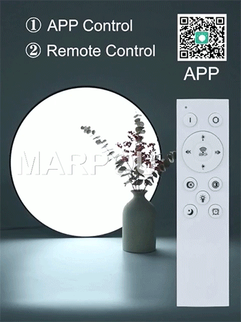 MARPOU Smart ceiling lamp animated features