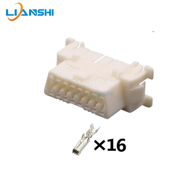 16 Pin 179631-1 DJ7163-1.8-11/21 OBD Diagnostic Socket Connector Housing For Toyota Lexus Scion Harness Plug Assembly Kits OEMs