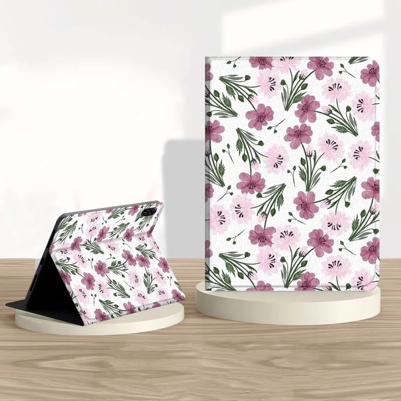 Fashion flower pattern Tablet Case For Honor Tab Pad 6 7 8 9 X8 V7 V8 X9 13 X8a X9a Pro 10 Magic GT GT2 10.1 13.3 Inch