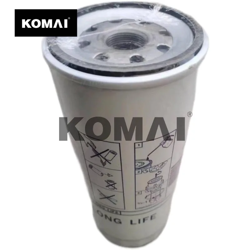 KOMAI 466634-3 Oil Filter Applicable to 4666341 FHU633 330050047 330560073 330560633 For CAT IT62G 140G 312DL
