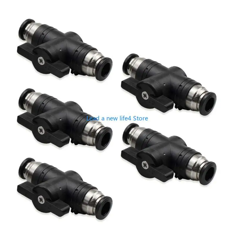 Y55E 5PCS Hướng dẫn sử dụng luồng khí điều khiển phù hợp với các cho khí nhanh