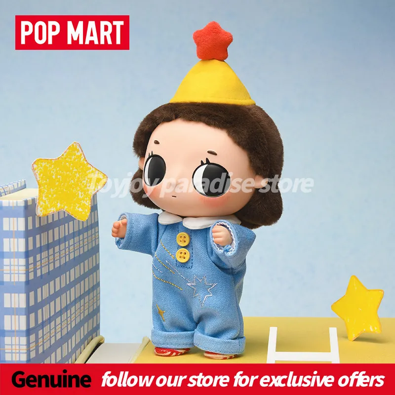 

Authentic Pop Mart Nyota Where Moments Meet Series Plush Doll Blind Box Cute Collectible Figurine Trendy Toys As Birthday Gifts