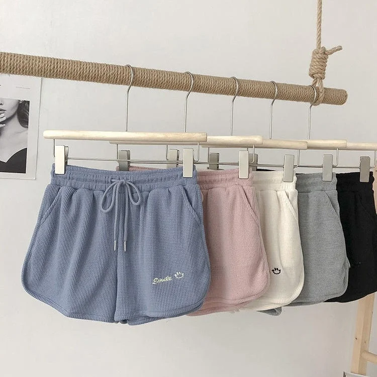 Loose Sporty Women's Short Pants Summer 2023 New Korean Style plus Size Casual Wide Leg Pants High Waist Thinming